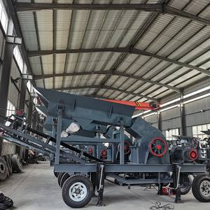 <span class=keywords><strong>Precio</strong></span> barato piedra caliza granito arena diesel martillo trituradora móvil trituradora de piedra para la venta - Product Image 6