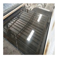 Innenbereich Naturstein Marmor Treppe Schwarz Marquina mit Individuellem Muster Langlebig & Umweltfreundlich für Hotelnutzung