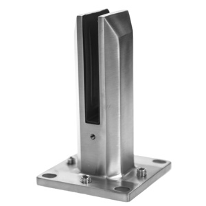 Kẹp Kính Bằng Thép Không Gỉ 2205 Càng Kính Điều Chỉnh Được Cho Lan Can Cầu Thang Lan Can - Product Image 4