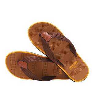 Factory Wholesale Summer PVC Flip-Flops Casual Beach Slippers for Men <b>Outdoor</b> Anti-Slip Comfortable with Rubber Insole - Product Image 1