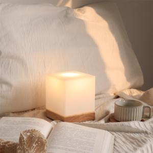 BSCI Nhà Cung Cấp Đèn Thủy Tinh Phong Cách Bắc Âu Đèn Bàn Trang Trí Học Tập Đầu Giường Phòng Ngủ Phòng Ngủ Trang Trí Sang Trọng - Product Image 5