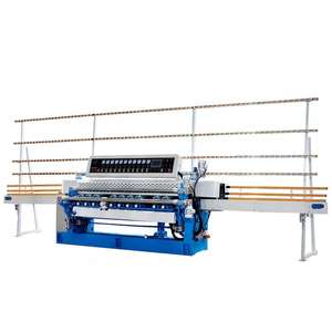 Machine à chanfreiner verticale à 9 moteurs pour verre, ligne droite, vente chaude AGM - Product Image 5