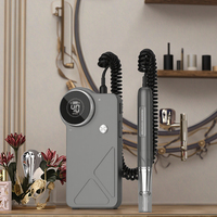 Machine à ongles électrique professionnelle mini haute puissance, stylo perceuse à ongles avec moteur sans balais pour salon et usage domestique