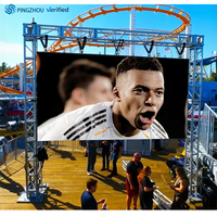 Pantalla LED para Exteriores P3.91 de 5000x3000mm, Alquiler de Video Wall a Todo Color, Compatible con Animación SMD, para Proyectos de Eventos en Ascensores