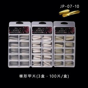 <span class=keywords><strong>Uñas</strong></span> postizas OEM de 100 piezas, 10 tamaños, profesionales, <span class=keywords><strong>largas</strong></span>, tipo ataúd, <span class=keywords><strong>cuadradas</strong></span>, cónicas, bailarina, de cobertura completa, <span class=keywords><strong>uñas</strong></span> artificiales. - Product Image 4