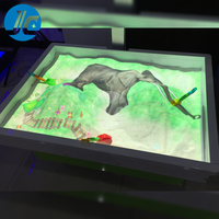 Gagnez de l'argent Magic 3D Interactive Floor Système de projection murale pour enfants Jeux vidéo Sandbox Jeux de projection interactifs pour enfants
