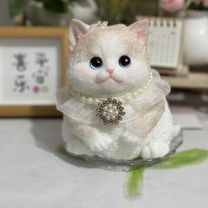 Handmade DIY Cute Simulation <b>Cat</b> Soft Toy With Kneading Music <b>Squishy</b> Effect Unisex Gift for Kids - Product Image 3