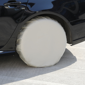 Tire Covers <b>Set</b> of 4, <b>Waterproof</b> Anti-UV Snow Rain Tire Covers for Trailers, RV, Camper, SUV, Truck - Product Image 6