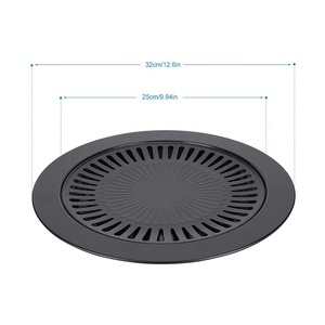 家用电炉不粘燃气烧烤盘无烟烧烤烤盘，带户外烧烤工具 - Product Image 3