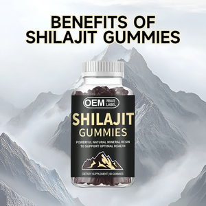 OEM ODM Shilajit Gummies 5 en 1 Supplément avec Chaga et Ashwagandha Avec Vitamines - Product Image 5