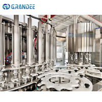 Machine de remplissage de bouteilles en verre haute capacité pour ligne de production de vin, machine de remplissage de boissons alcoolisées
