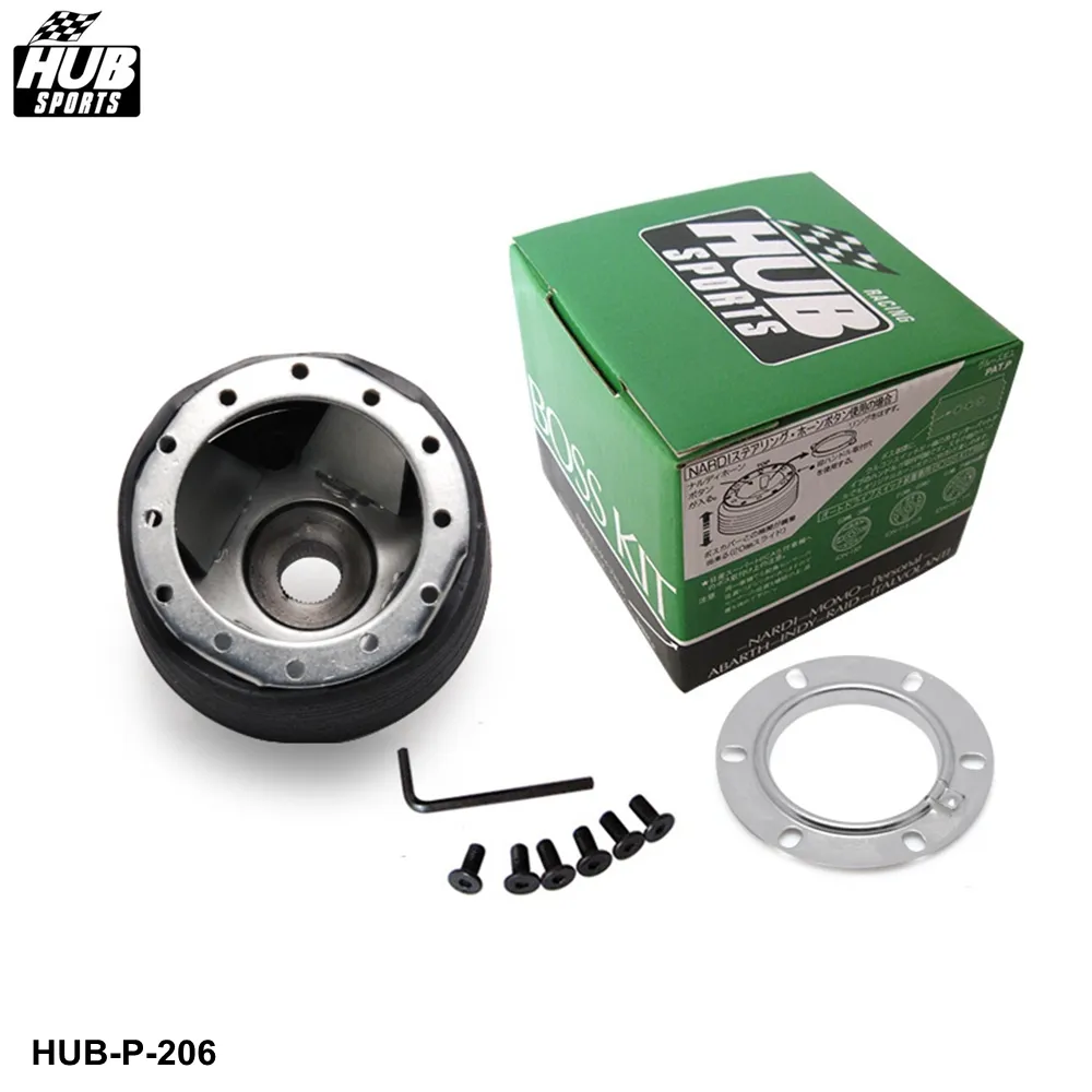 HUBSPORT JDM MOMO VOLANT STANDARD 6 TROUS ADAPTATEUR de MOYEU Pour Peugeot 206 HUB-P-206