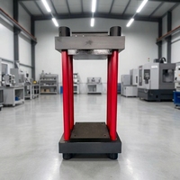 Système de calibrage de vérin hydraulique haute précision 5000N, transducteur de force de charge standard de laboratoire avec cadre de réaction, dispositif 220V