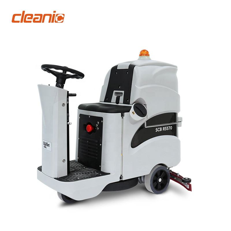 Durable Battery Industrial Ride on Floor Pressure Washer Scrubber Cleaner for Warehouse Concrete Floor Cleaning