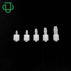 JU Collection Rotatable Precision Luer Connectors 2.4-6.4mm Male Food Grade <b>PP</b> Plastic For Water Air Chemicals Medicine - Product Image 2