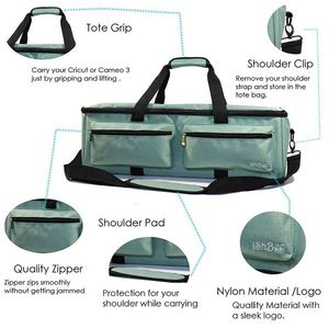 Sac de transport pour machine à découper, sac de voyage pour outils et accessoires, compatible avec Cricut Maker, échantillon gratuit - Product Image 6
