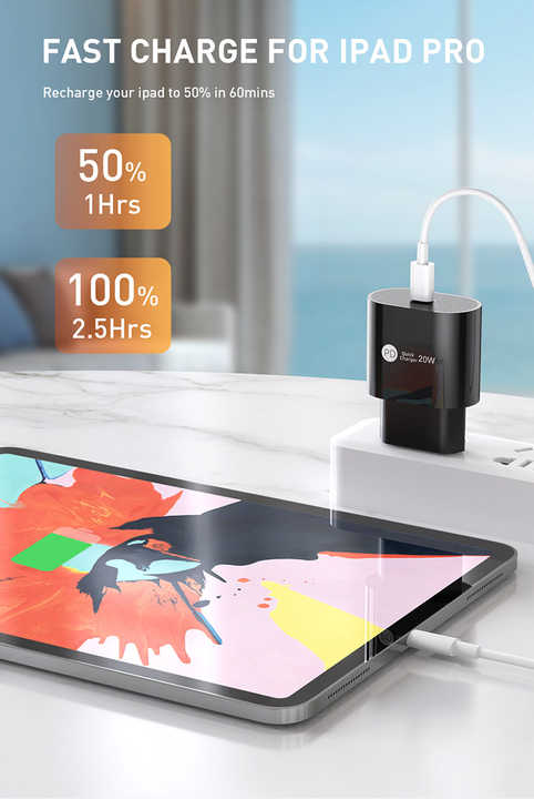 Super Fast 20W USB C Charger Block PD Type C Wall Adapter| Alibaba.com