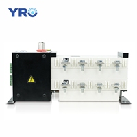 Commutateur de transfert automatique YRO ATS 4P 1000A, interrupteur double alimentation automatique, interrupteur manuel, interrupteur de verrouillage et de changement de phase, type PC