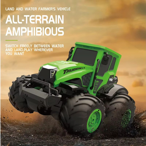 Tracteur télécommandé Farmer Car 2.4G avec remorque, modèle <span class=keywords><strong>de</strong></span> camion <span class=keywords><strong>de</strong></span> <span class=keywords><strong>chantier</strong></span> <span class=keywords><strong>de</strong></span> simulation RC, machine <span class=keywords><strong>de</strong></span> travail du sol - Product Image 1