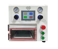 Tbk 108P réparation d'écran incurvé 3-en-1 Machine à plastifier sous vide électrique IP SS LCD OCA Film plastifieuse dissolvant de bulles pour iPhone