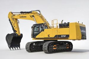 Excavadora hidráulica de alto rendimiento 975F Liugong con motor Cummins para trabajos pesados - Product Image 3