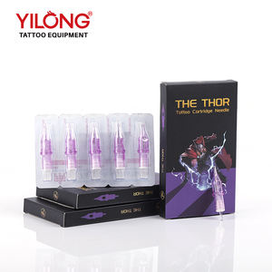 スポット卸売 カートリッジニードル 標準品質 10本入り プロフェッショナル カートリッジ タトゥーニードル パープル 人気のタトゥーセット - Product Image 4
