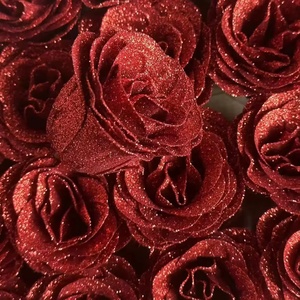 2025 nouveau mariage têtes de fleurs artificielles à la main <span class=keywords><strong>bleu</strong></span> Rose boîtes haute qualité paillettes Roses pour la saint-valentin autre - Product Image 2