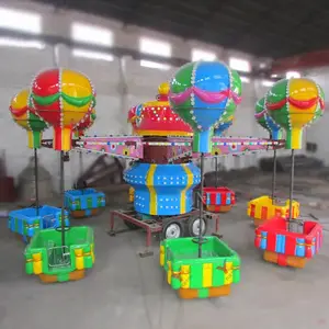 China Professionele Fabrikant Leverancier Ontwerp Trailer Gemonteerd Samba Ballon Ritten Kinderen Games Roterende Samba Ballon Ritten