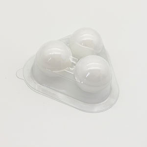 Konford Venta al por mayor Blister Card Pack Barato <span class=keywords><strong>Ping</strong></span>-<span class=keywords><strong>Pong</strong></span> Ball ABS Custom Mesa <span class=keywords><strong>de</strong></span> Tenis Brand Logo 1 2 3 Star White Table Tennis Balls - Product Image 2