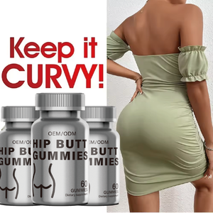 Supplément <span class=keywords><strong>de</strong></span> fibres alimentaires pour adultes Strong Hip Booster Fesses améliorées avec <span class=keywords><strong>extrait</strong></span> <span class=keywords><strong>de</strong></span> racine <span class=keywords><strong>de</strong></span> maca noire dans le dosage des bonbons gommeux - Product Image 5