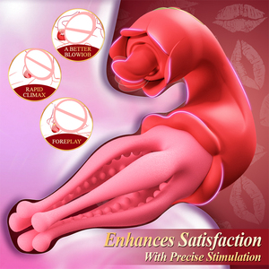 Новый дизайн: вибратор 3-в-1 для женщин с функцией имитации ласк языком, стимулятор G-точки с 7 режимами вибрации, стимулятор сосков и клитора. - Product Image 4