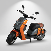 Scooter électrique Citycoco certifié EEC/COC, 2000W/3000W, batterie 60V 20Ah-55Ah, pneus larges, motos électriques