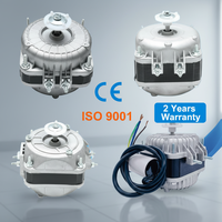 Ventilateur de refroidissement personnalisé pour moteur asynchrone monophasé pour la réfrigération des congélateurs 115-120V