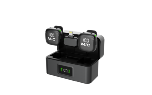 MIC3 Professional Grade <b>Condenser</b> Wireless <b>Microphone</b> C 2.4G Noise Cancelling Studio Quality Sound Crystal Clear Audio Music - Product Image 4