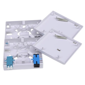 台式光纤盒室内壁挂式迷你<span class=keywords><strong>2</strong></span>芯FTTH光纤终端盒86面板盒<span class=keywords><strong>2</strong></span>端口迷你玫瑰塔 - Product Image 3