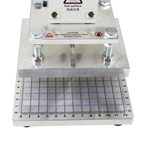 Machine à estamper à chaud manuelle QK-90DSL pour le marquage du cuir, machine à embosser, machine à marquage de marque