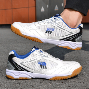 Chaussures de sport tendance de haute qualité pour hommes et femmes, idéales pour le tennis de table, le racquetball et le badminton en extérieur, en maille respirante, parfaites pour l'été. - Product Image 5
