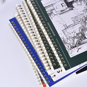 Set de Cuadernos de Dibujo, 20 Hojas, Encuadernación en Espiral, Papel de Dibujo Blanco sin Ácido de 68 lb (100 g/m²), Pintura Gouache <span class=keywords><strong>para</strong></span> Niños - Product Image 3