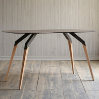Usine chinoise vend des meubles de salle à manger sur mesure, style moderne, luxe léger, pieds en métal, plateau en verre trempé, 4 places
