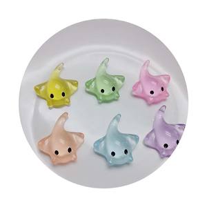 Bán Buôn Mini Manta Ray Hình Thực Tế Nhựa Sting Ray Biển Động Vật Bức Tượng Nhỏ Cho Cổ Tích Vườn Phụ Kiện - Product Image 3