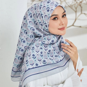 ผ้าพันคอฮิญาบระบายอากาศผ้าฝ้ายพิมพ์ลายดิจิตอลไม่ระคายเคืองผิวผ้าพันคอผ้าพันคอผ้าพันคอผ้าพันคอผ้าพันคอผ้าพันคอผ้าพันคอผ้าพันคอผ้าพันคอผ้าพันคอผ้าพันคอแบบชาวชาติพันธุ์วิทยาสำหรับผู้หญิงมุสลิม - Product Image 3