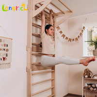 Ensemble d'escalade en bois pour enfants, aire de jeux Montessori pour la maison