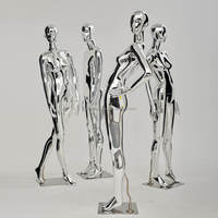 Mannequin de vitrine en fibre de verre blanc, corps entier, pour boutique de vêtements féminins et de mariage