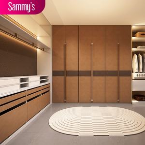 Sammy ชุดเฟอร์นิเจอร์หรูหรา8<span class=keywords><strong>ประตู</strong></span>, ตู้เสื้อผ้าคู่ดีไซน์ทันสมัยหรูหราสำหรับเด็กผู้หญิงสำหรับห้องนอนห้องนั่งเล่น - Product Image 1