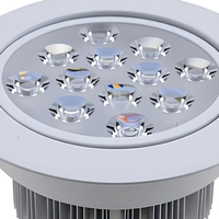 Plafonnier LED rond encastré, haute luminosité, dissipateur thermique en aluminium, pour éclairage intérieur domestique et commercial
