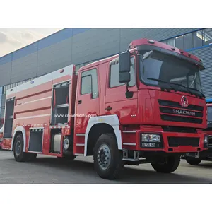 Shacman F3000 10000 리터 4x2 거품 물 소방 트럭 가격 구조 150 - 250hp 디젤