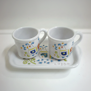 Lui et ses tasses en céramique pour couples ou amis - Product Image 1