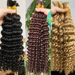Meilleur fabricant de <span class=keywords><strong>cheveux</strong></span> Extension de <span class=keywords><strong>cheveux</strong></span> humains <span class=keywords><strong>bouclés</strong></span> Vrac <span class=keywords><strong>Cheveux</strong></span> à tresser avec boucles italiennes - Product Image 3