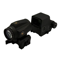 Holographic Sight 3X Magnifier Set with High Clear View for Outdoor Security Use High Pressure Aluminum Construction