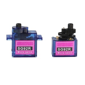 Micro <span class=keywords><strong>servo</strong></span> SG92R <span class=keywords><strong>9g</strong></span> 4.8-6V avec engrenages en nylon et fibre de carbone, moteurs en plastique, pièces DIY pour avions RC, hélicoptères, remplace le <span class=keywords><strong>SG90</strong></span> - Product Image 5